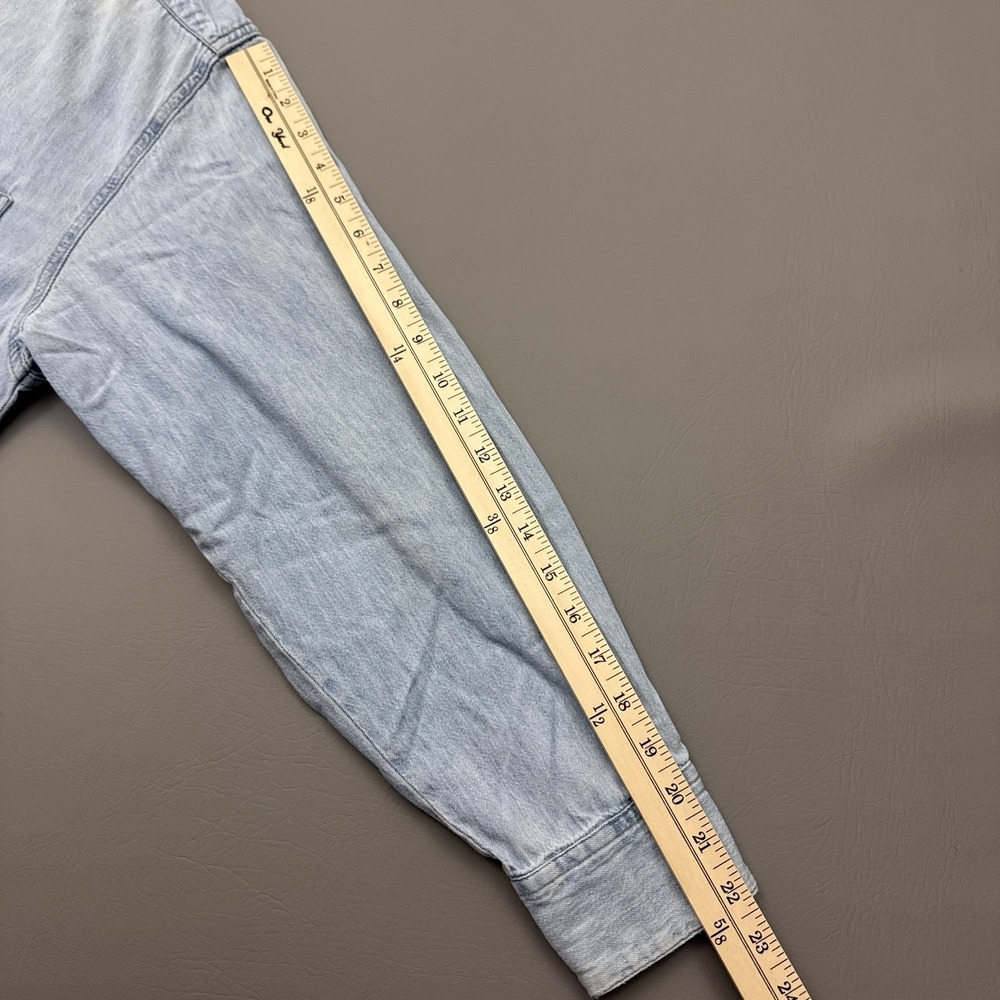 Vintage Guess Denim Jean Button Shirt - Picture 4 of 8
